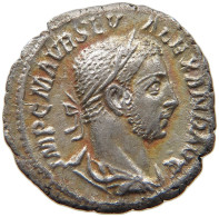ROME EMPIRE DENAR  Severus Alexander, 222-235 FELICITA AVG #t110 0253 - La Dinastía De Los Severos (193 / 235)