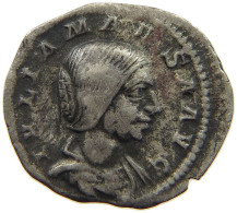 ROME EMPIRE DENAR  Julia Mamaea (222-235) PVDICITIA #t156 0417 - Die Severische Dynastie (193 / 235)