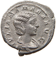 ROME EMPIRE DENAR  Julia Mamaea (222-235) Ivno Conservatrix #t110 0195 - The Severans (193 AD Tot 235 AD)