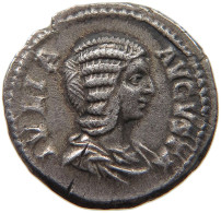 ROME EMPIRE DENAR  Julia Domna (217) VENUS VICTRIX #t110 0201 - Les Sévères (193 à 235)
