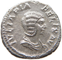 ROME EMPIRE DENAR  Julia Domna (217) DIANA - LVCIFERA #t110 0327 - La Dinastia Severi (193 / 235)