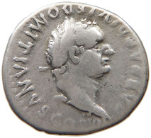 ROME EMPIRE DENAR  Domitianus (81-96) PRINCEP IVVENTVTIS #t110 0337 - Les Flaviens (69 à 96)