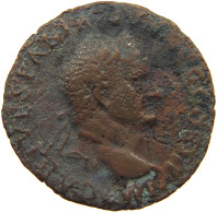 ROME EMPIRE AS  Vespasianus (69-79) SC AEQVITAS AVGVSTI #t141 0101 - The Flavians (69 AD To 96 AD)