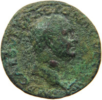 ROME EMPIRE AS  Vespasianus (69-79) #t137 0121 - Les Flaviens (69 à 96)