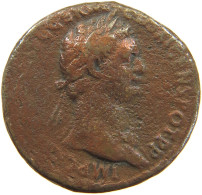 ROME EMPIRE AS  Domitianus (81-96) SALVTI - AVGVSTI// SC #t114 1081 - La Dinastía Flavia (69 / 96)