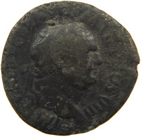 ROME EMPIRE AS  Domitianus (81-96) AEQUITAS RIC 163 #t137 0085 - Les Flaviens (69 à 96)