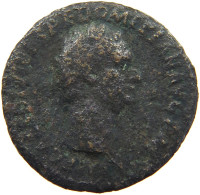 ROME EMPIRE AS  Domitianus (81-96) #t117 0019 - Die Flavische Dynastie (69 / 96)