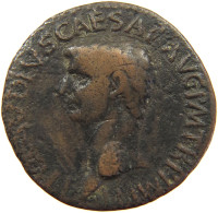 ROME EMPIRE AS  Claudius I. (41-54) MINERVA SPEAR ROME #t150 0373 - La Dinastía Julio-Claudia (-27 / 69)