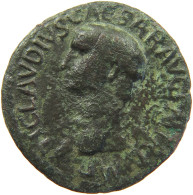 ROME EMPIRE AS  Claudius I. (41-54) LIBERTAS AUGUSTA #t134 0123 - La Dinastía Julio-Claudia (-27 / 69)