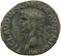 ROME EMPIRE AS  Claudius I. (41-54) LIBERTAS AVGVSTA #t134 0451 - Die Julio-Claudische Dynastie (-27 / 69)