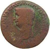 ROME EMPIRE AS  Claudius I. (41-54) CONSTANTIAE AVGVSTI #t136 0491 - La Dinastía Julio-Claudia (-27 / 69)