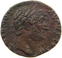 ROME EMPIRE QUADRANS  Hadrianus (117-138) COS III ZEUS AMMON RARE #t151 0339 - The Julio-Claudians (27 BC To 69 AD)