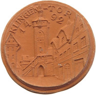 ROTHENBURG MEDAILLE 1923  #tm7 0499 - Autres & Non Classés