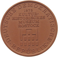 ROSTOCK MEDAILLE 1973 PORZELLAN #tm2 0671 - Autres & Non Classés