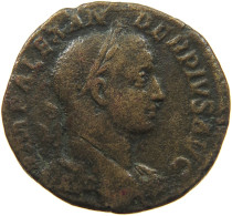 ROME EMPIRE SESTERTIUS  Severus Alexander, 222-235 PROVIDENTIA AVG #t156 0291 - The Severans (193 AD Tot 235 AD)