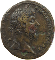 ROME EMPIRE SESTERTIUS  Lucius Verus (161-169) VICT AVG TR P IIII - IMP II COS II #c066 0329 - Les Antonins (96 à 192)