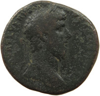 ROME EMPIRE SESTERTIUS  Lucius Verus (161-169) #t126 0015 - Les Antonins (96 à 192)
