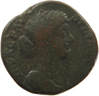 ROME EMPIRE SESTERTIUS  Faustina I., (141-161) RIC 1696 #t137 0127 - The Anthonines (96 AD Tot 192 AD)