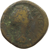 ROME EMPIRE SESTERTIUS  Faustina I., (141-161) #t141 0019 - La Dinastia Antonina (96 / 192)