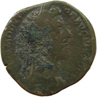 ROME EMPIRE SESTERTIUS  Commodus (177-192) #t151 0199 - The Anthonines (96 AD Tot 192 AD)