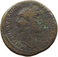 ROME EMPIRE SESTERTIUS  Antoninus Pius (138-161) SECVRITAS AVG #t151 0179 - Les Antonins (96 à 192)