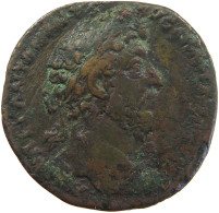 ROME EMPIRE SESTERTIUS  Antoninus Pius (138-161) #t134 0251 - The Anthonines (96 AD Tot 192 AD)