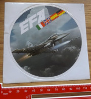 EFA Eurofighter Adhesive Sticker 100mm - Aviazione