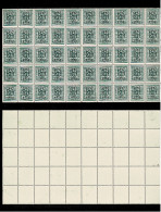 1957 PRE669** X 50 Zonder Scharnier.Heraldieke Leeuw:30c.Opdruk 1957-1958.OBP 175 Euro - Sobreimpresos 1951-80 (Chifras Sobre El Leon)