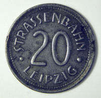 LEIPZIG - Strassenbahn - 20 Pfennig - Monetary/Of Necessity