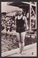 CPA Plongeon Natation Yvonne Godard Non Circulé AN 268 Jeux Olympiques De 1924 Paris - High Diving