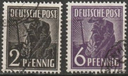 All. Besetzung, Gemeinschaftsausgaben 1947/48 Mi-Nr.943 - 944  O Gestempelt ( A 1831/3 ) Günstige Versandkosten - Gebraucht