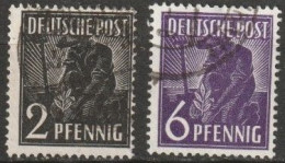 All. Besetzung, Gemeinschaftsausgaben 1947/48 Mi-Nr.943 - 944  O Gestempelt ( A 1906 ) Günstige Versandkosten - Used