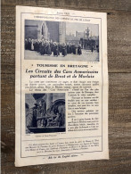 Livret Tourisme En Bretagne 1935 Correspondance Des Chemins De Fer - Europe