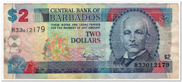 BARBADOS,2 DOLLARS,2000,P.60,FINE - Barbados (Barbuda)