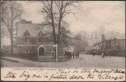 School And Chapels, Harefield, Middlesex, 1904 - Coles Postcard - Middlesex