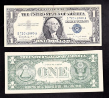 USA 1 DOLLARO 1957  PIK 419B BB - Biglietti Degli Stati Uniti (1928-1953)