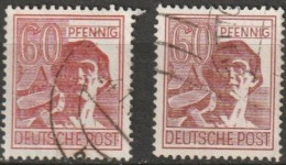 All. Besetzung, Gemeinschaftsausgaben 1947/48 Mi-Nr.956/A956  O Gestempelt ( A 2084/2 ) Günstige Versandkosten - Usados