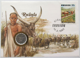 RWANDA STATIONERY 2 FRANCS 1970  #bs18 0075 - Rwanda