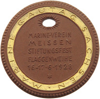 SACHSEN MEDAILLE 1928 MARINE GAUTAG SACHSEN #alb007 0135 - Autres & Non Classés