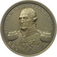 SACHSEN MEDAILLE 1826 Friedrich August I. Der Gerechte (1806-1827), KOENIG #tm3 0021 - Autres & Non Classés