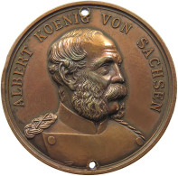 SACHSEN MEDAILLE 1893 ALBERT KOENIG VON SACHSEN DRENTWETT #tm2 0453 - Autres & Non Classés