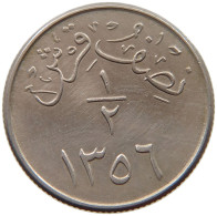 SAUDI ARABIA 1/2 GHISRH 1356  #c065 0329 - Arabie Saoudite