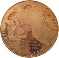 SCHIFFAHRT MEDAL 1988 BARTOLOMEU DIAS 500 YEARS OF VOYAGE TO INDIA #tm4 0207 - Autres & Non Classés