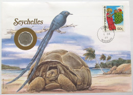 SEYCHELLES STATIONERY 5 CENTS 1975  #bs18 0005 - Seychellen