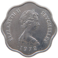SEYCHELLES 5 CENTS 1972 Elizabeth II. (1952-2022) #a065 0075 - Seychelles