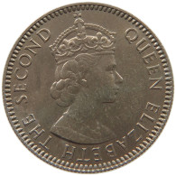 SEYCHELLES 25 CENTS 1960 Elizabeth II. (1952-2022) #c011 0625 - Seychelles