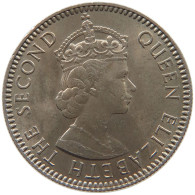 SEYCHELLES 25 CENTS 1960 Elizabeth II. (1952-2022) #c011 0627 - Seychelles