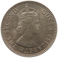 SEYCHELLES 25 CENTS 1960 Elizabeth II. (1952-2022) #c011 0619 - Seychelles