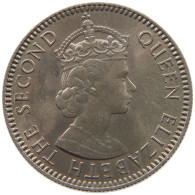 SEYCHELLES 25 CENTS 1960 Elizabeth II. (1952-2022) #c011 0621 - Seychelles