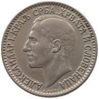 SERBIA DINAR 1925 Alexander I. 1921 - 1934 #a046 0121 - Servië